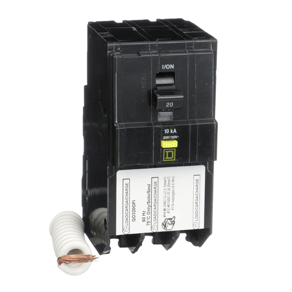 QO320GFI - Square D - Molded Case Circuit Breaker