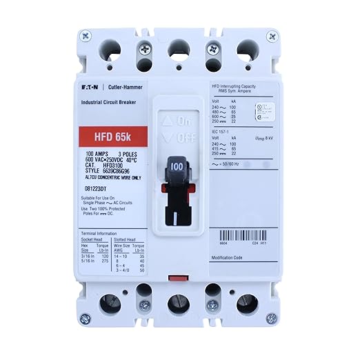 HFD3100 - Eaton - Molded Case Circuit Breaker